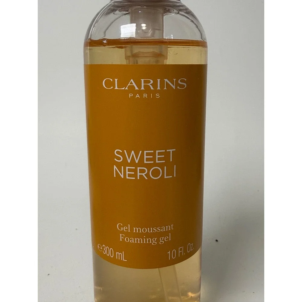 Clarins Shower Gel Sweet Neroli Foaming Body Wash Fragrance Luxury 10 Oz
